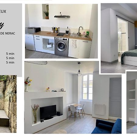 Le Cosy - T2 Avec Petite Cour Dans Centre Historique De Nerac Lejlighed Eksteriør billede